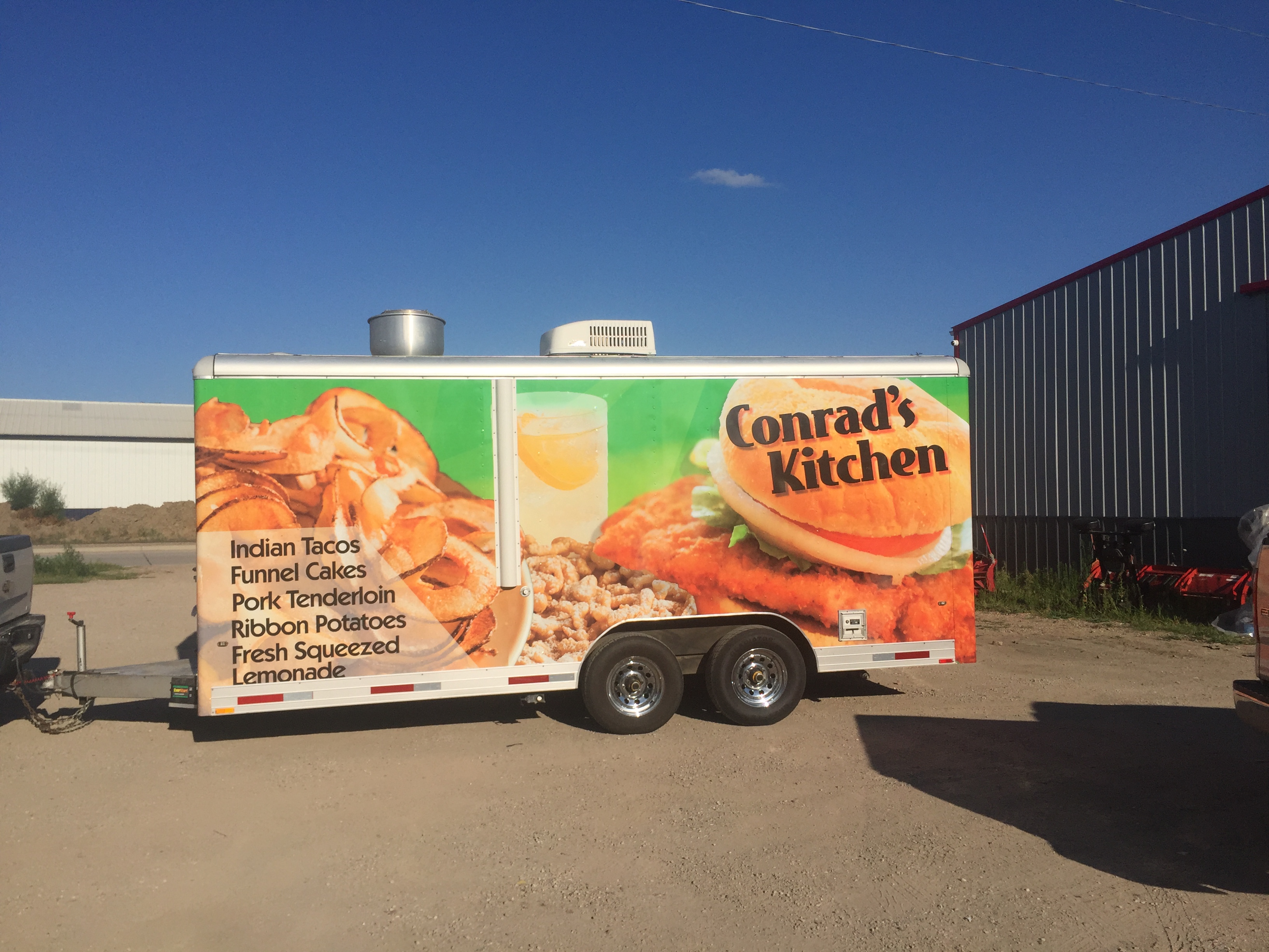 Conrad's Kitchen Trailer
